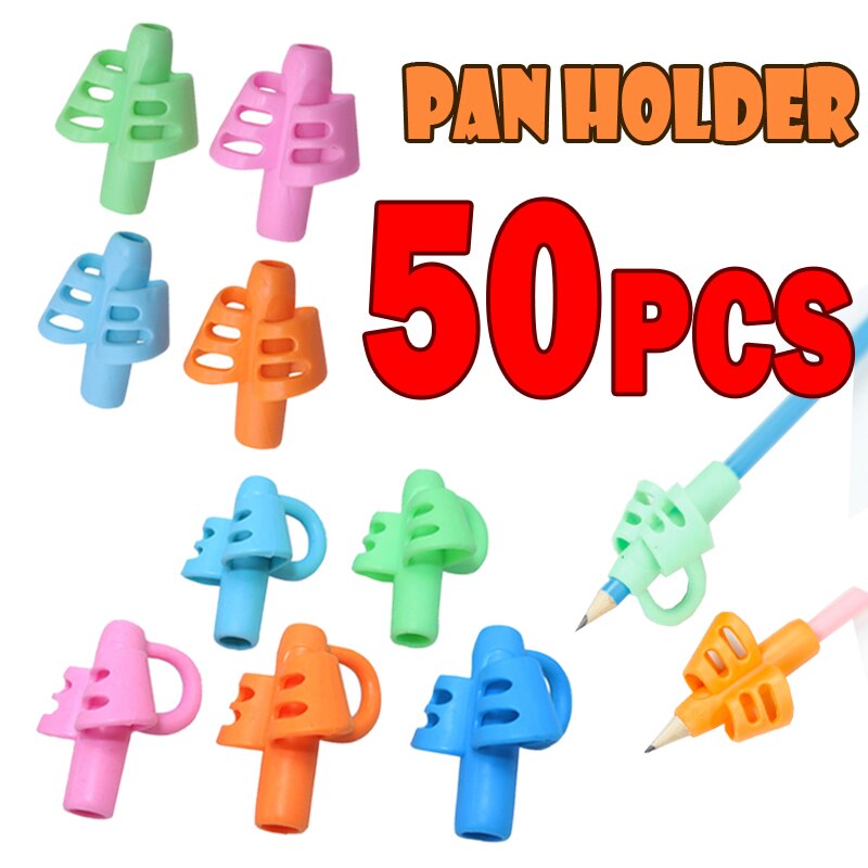 1-3pcs Ball Silicone Pen Holder ChildrenS Writing P..